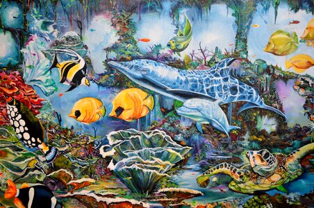 Artistic art colorful