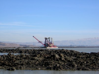 Dredge making polders 2743 photo