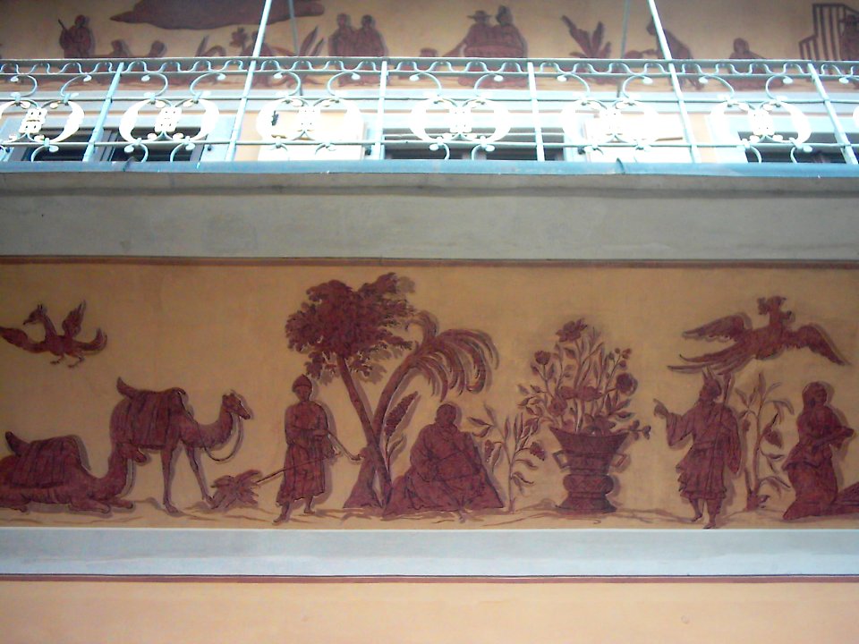 Dresden Schloss Pillnitz Wasserpalais Chinoiserie 2