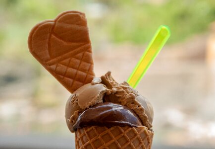 Dessert ice cream chocolate