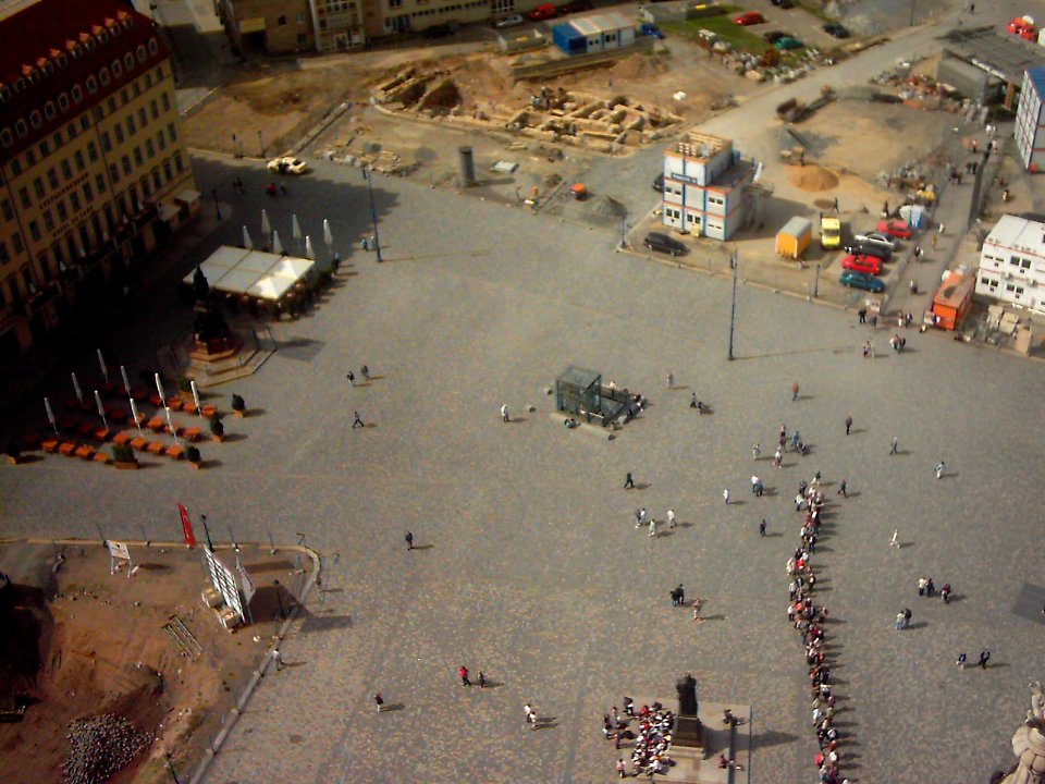 Dresden Blick von der Frauenkirche 2