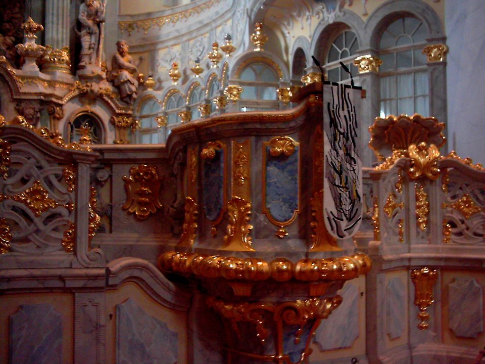 Dresden Frauenkirche Kanzel