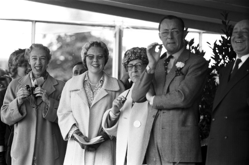 Draverijen om Gouden Zweep te Hilversum Prinses Beatrix, prinses Armgard en pri, Bestanddeelnr 912-7633