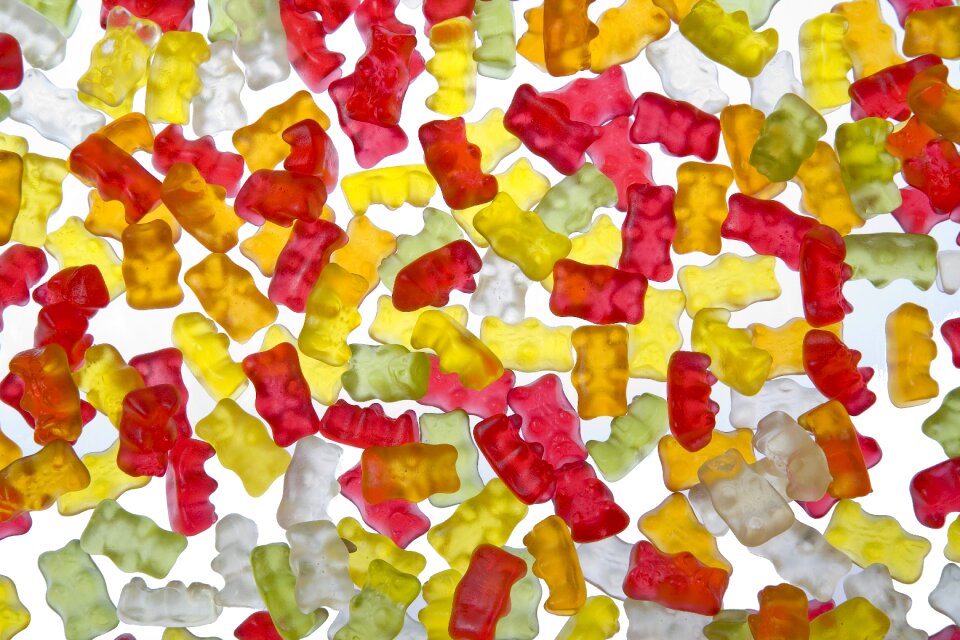 Sweet nibble fruit jelly