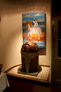 Dreimal Wunderbare Muttergottes Taufbecken