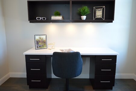 Workspace workstation furniture photo