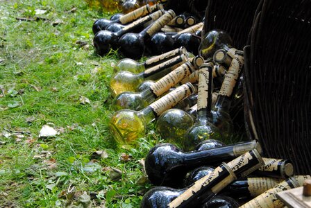 Beverages glass bottles spirit