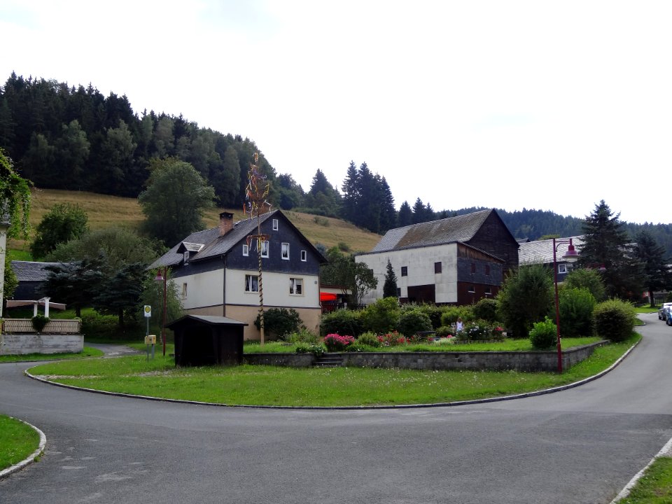 Dorfplatz von Limbach (Probstzella)