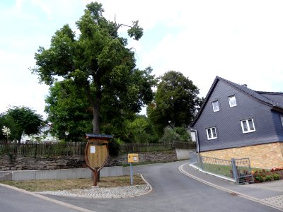 Dorfplatz von Laasen (Probstzella)
