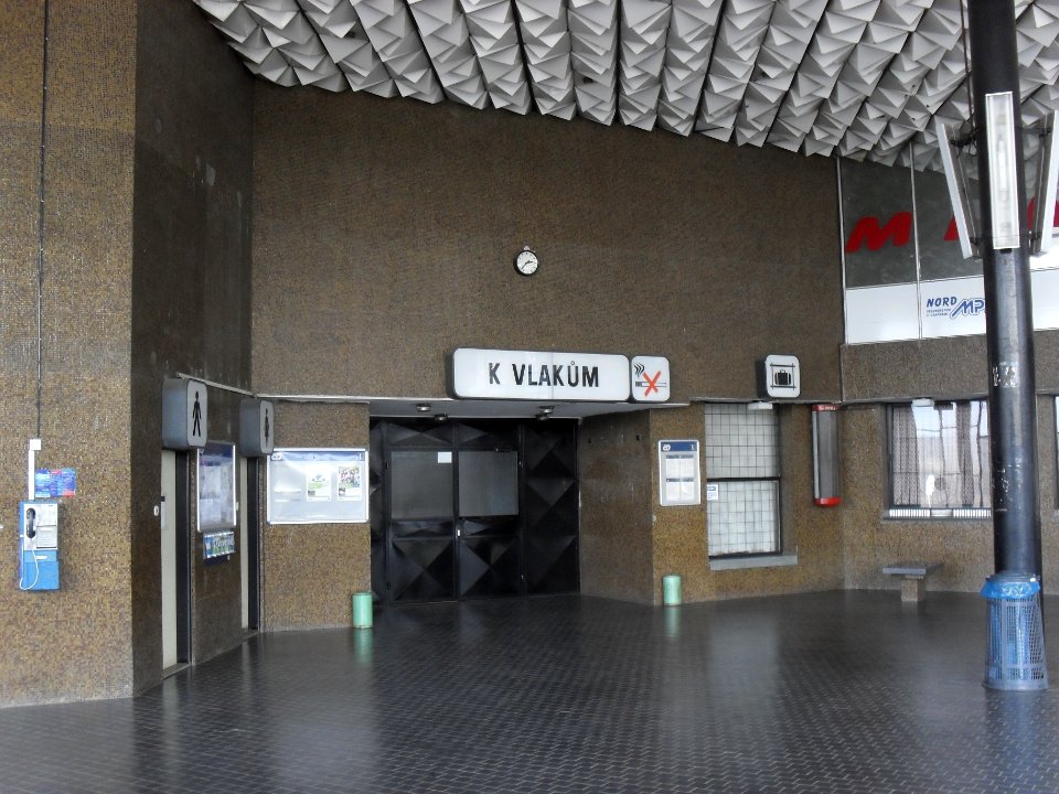 Duchcovské vlakové nádraží D
