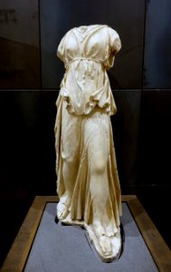 Draped female statue, M.C. inv. 949, Greek, from the Horti Vettiani, 2nd century BC, marble - Musei Capitolini - Rome, Italy - DSC05850