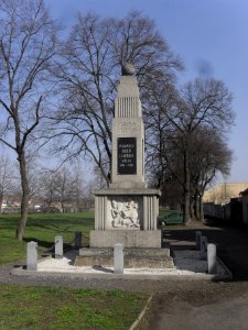 Duchcov - památník věnovaný obětem první světové války A