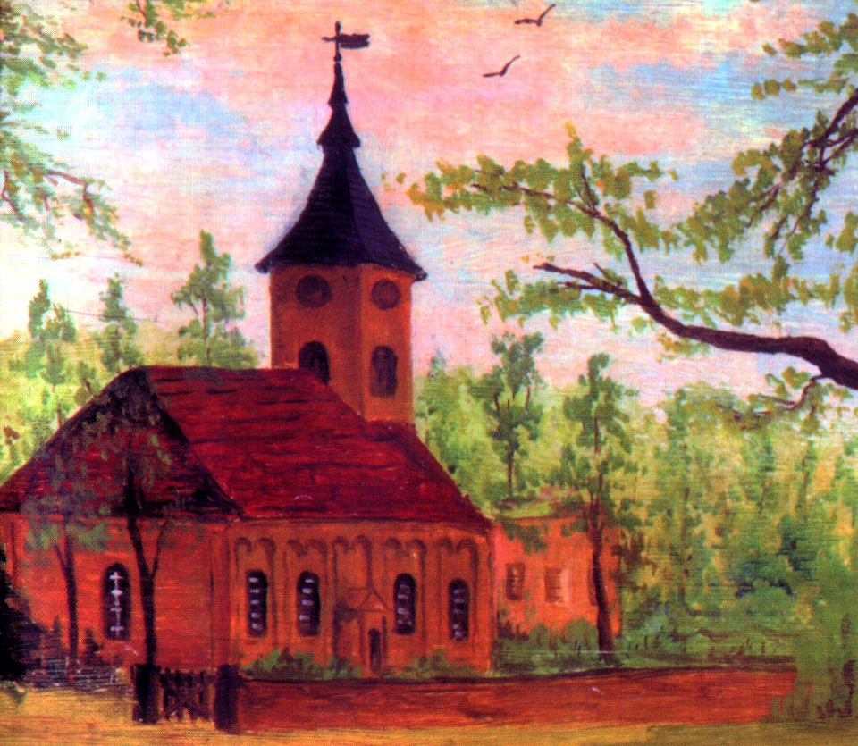 Dorfkirche Wilmersdorf vor 1890