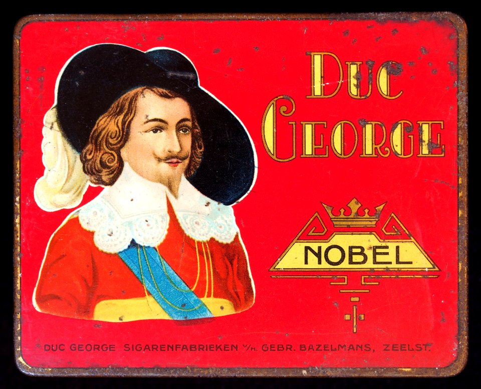 Duc George Nobel sigarenblikje