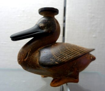 Duck, Rhodes, c. 580 BC, L 148 - Martin von Wagner Museum - Würzburg, Germany - DSC05748