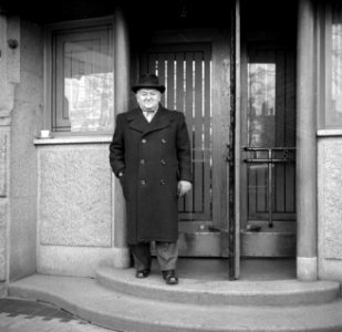 Duitse cabaretier en componist Rudolf Nelson (April 4, 1878—Februari 5, 1960) bi, Bestanddeelnr 252-0233