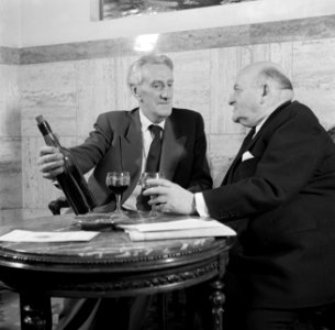 Duitse cabaretier en componist Rudolf Nelson (April 4, 1878—Februari 5, 1960) en, Bestanddeelnr 252-0240