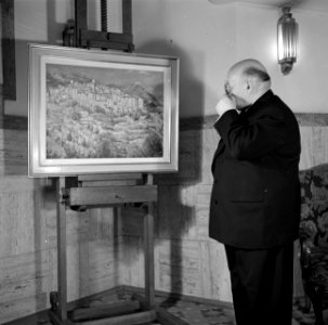 Duitse cabaretier en componist Rudolf Nelson (April 4, 1878—Februari 5, 1960) be, Bestanddeelnr 252-0253