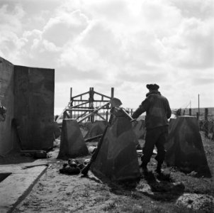 Duitse tankversperring bij de Kop van de Afsluitdijk, Bestanddeelnr 900-2684