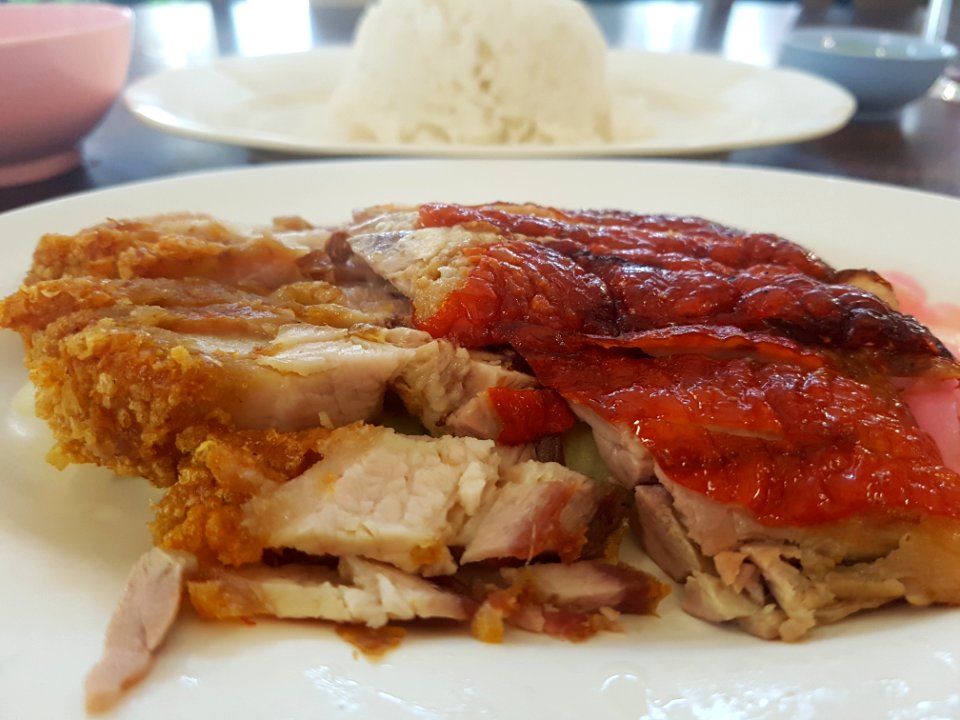 Duck & crispy pork rice - Pathum Thani - 2017-10-01 (002)