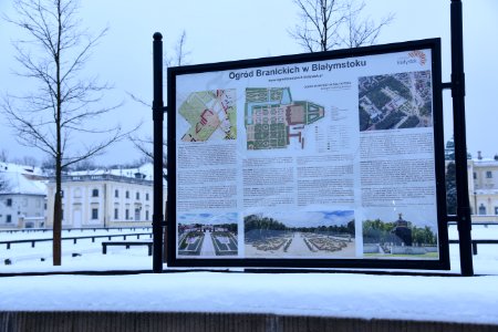 DSC 1996 Garden of the Branicki Palace in Białystok 20-01-2018