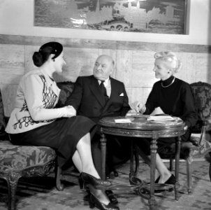 Duitse cabaretier en componist Rudolf Nelson (April 4, 1878—Februari 5, 1960) en, Bestanddeelnr 252-0246