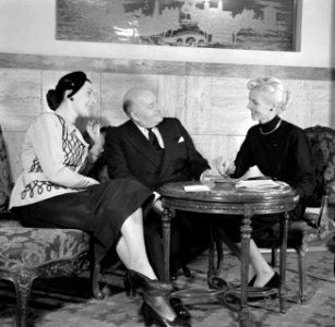 Duitse cabaretier en componist Rudolf Nelson (April 4, 1878—Februari 5, 1960) en, Bestanddeelnr 252-0245