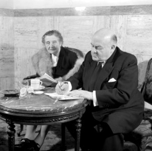 Duitse cabaretier en componist Rudolf Nelson (April 4, 1878—Februari 5, 1960) en, Bestanddeelnr 252-0235