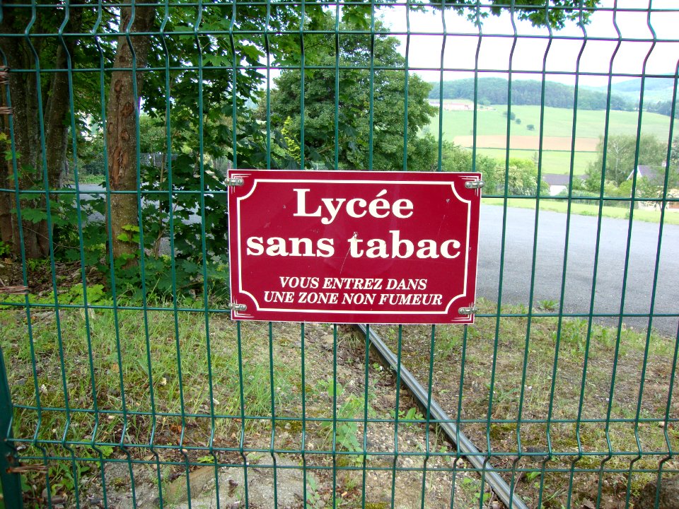 DSC02184 Cluny (Saône-et-Loire, Fr) Lycée sans tabac