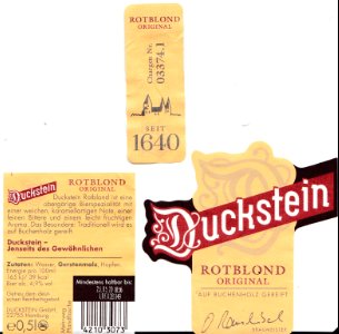Duckstein - Duckstein Rotblond Original