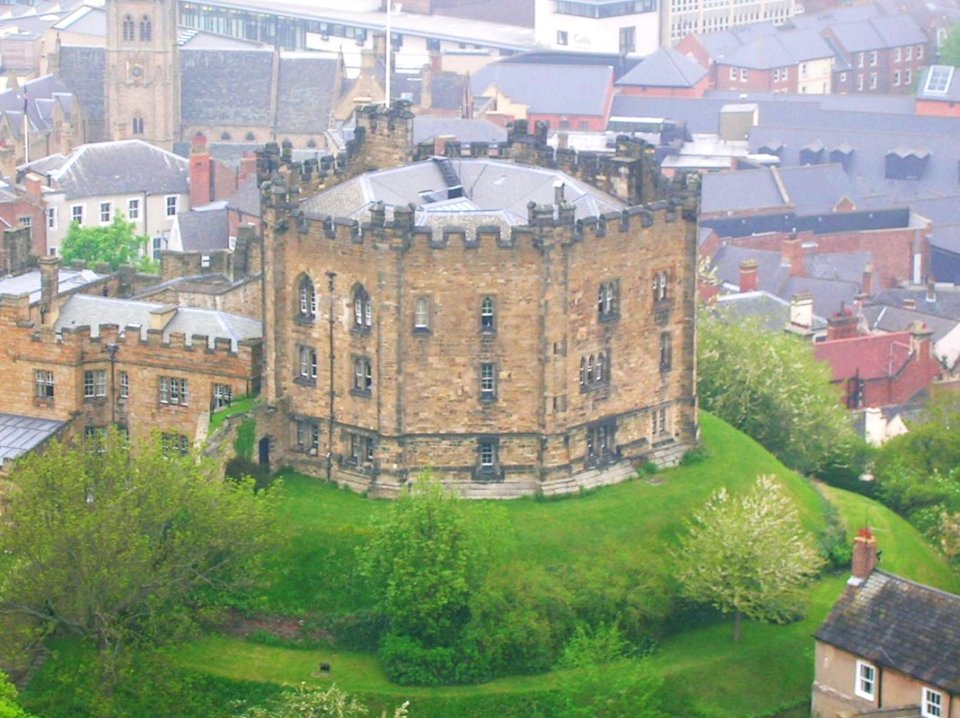 Durham Castle, from cathedral