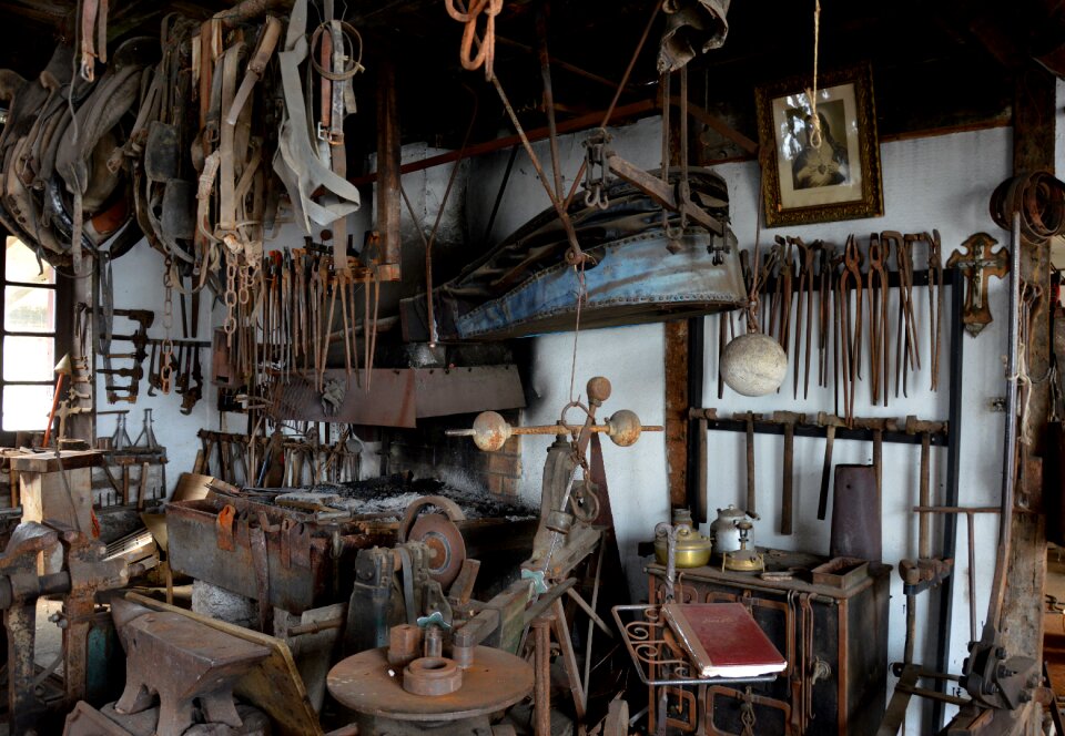 Anvil wrought iron workshop