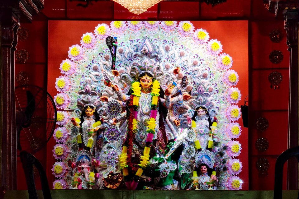 Durga Puja in Payradanga - Town Club