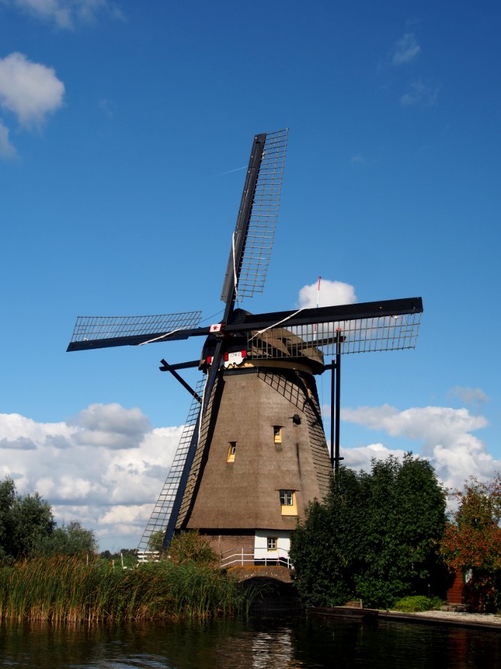 Dutch windmill at Kinderdijk pic30