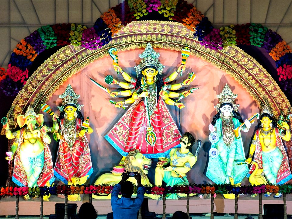 Durga Puja 2020 at Payradanga - Iron gate club
