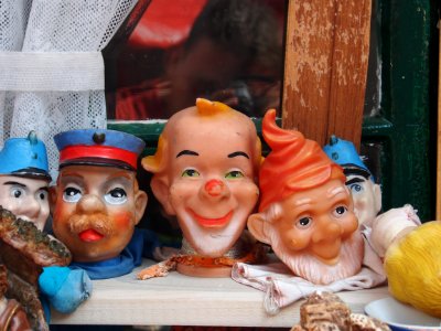 Dutch hand puppets photo