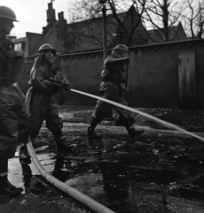 Dutch civil defence exercises oefeningen burger bescherming, Bestanddeelnr 935-2228