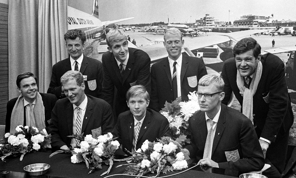 Dutch rowing team WK 1966b
