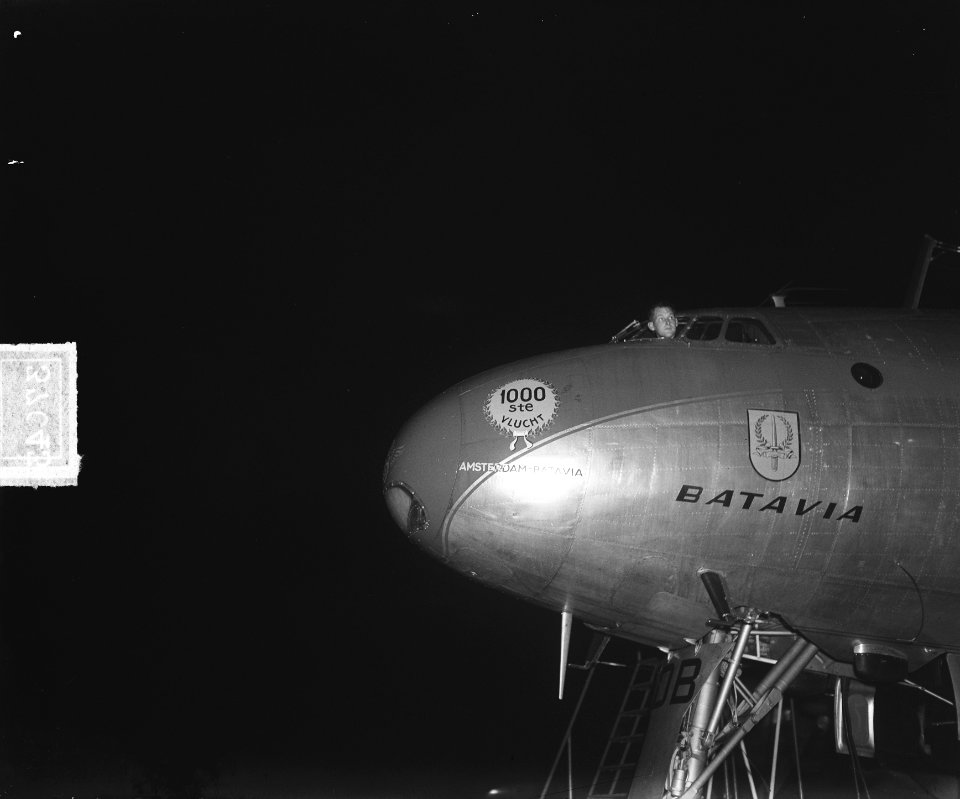 Duizendste vlucht van Amsterdam naar Batavia, Bestanddeelnr 903-7043