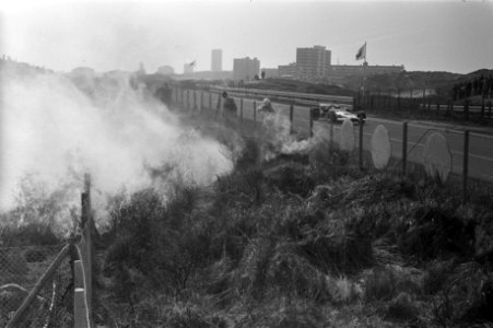 Duinbrandje tijdens de race, Bestanddeelnr 923-4537