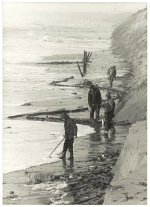 Duinafslag na een noordwester storm. NL-HlmNHA 54023655