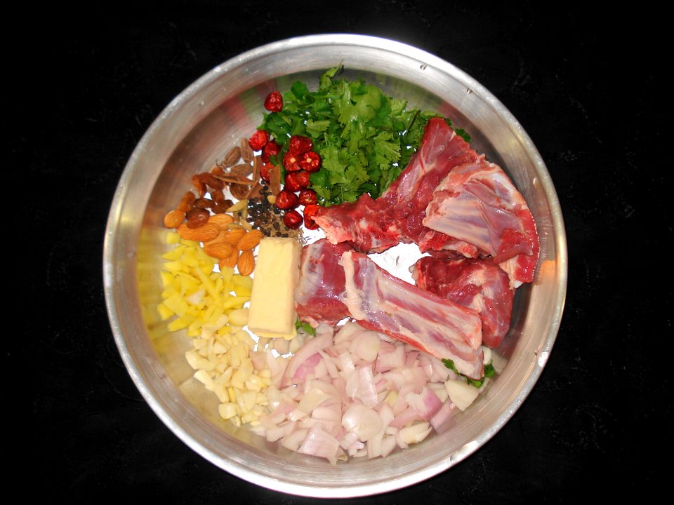 Dumpakht ingredients