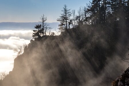 Nature alpine landscapes