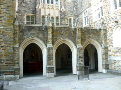 Duke Perkins Library Main Entrance 2012-09-26