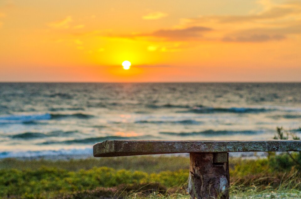 Ocean sunset scenic