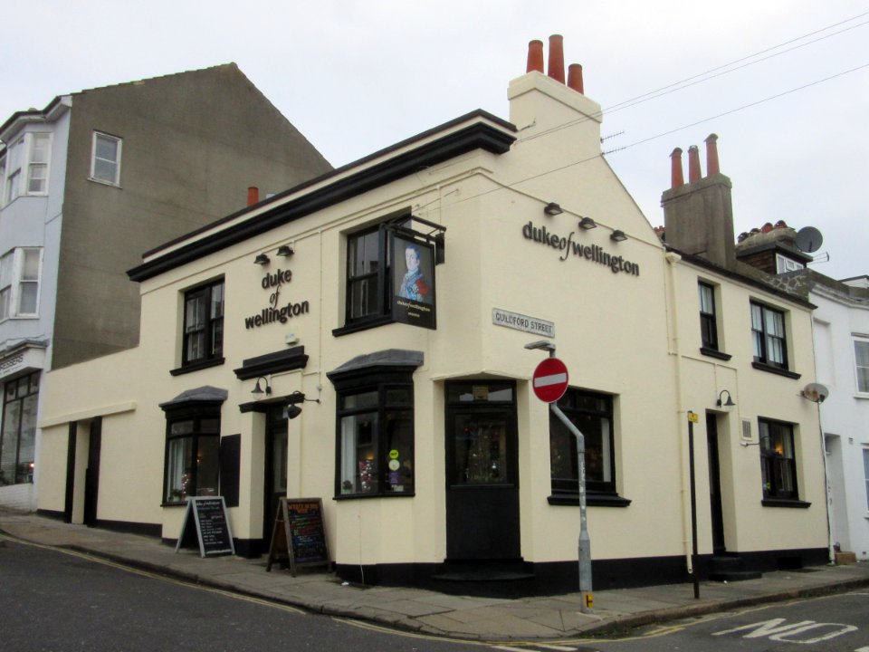 Duke of Wellington pub, 70 Upper Gloucester Road, West Hill, Brighton (December 2016)