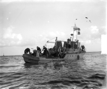 Duikers bij wrak Faustus. Hollandse drukwerkschip in aktie, Bestanddeelnr 905-4125