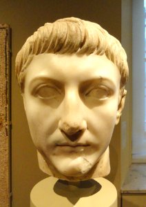 Drusus Minor portrait head, probably after 23 AD, Roman, North Africa, marble - Cleveland Museum of Art - DSC08281