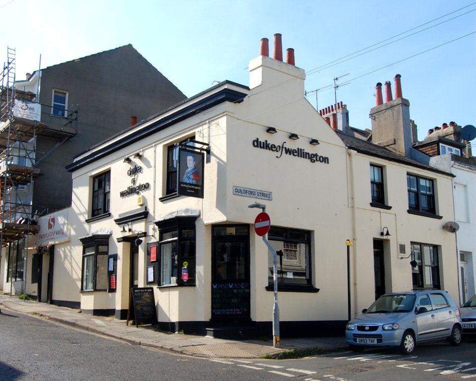 Duke of Wellington pub, 70 Upper Gloucester Road, West Hill, Brighton (July 2019) (1)