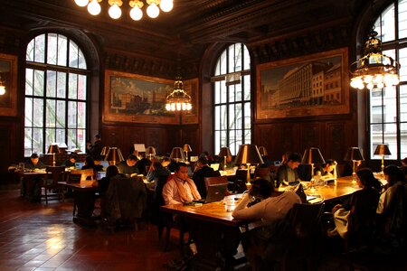 Librarian new york brown library photo